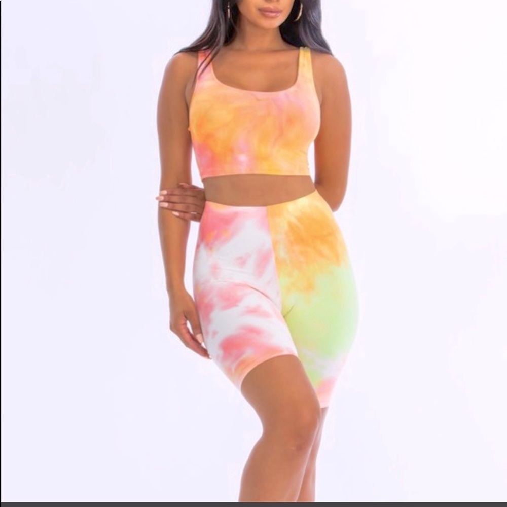 Tye Dye crop top set!!